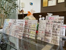 ネイルサロン エム本カンパニー(M)の雰囲気（サンプルも多数！！ゆっくりお選び下さい♪）