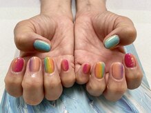 ネイル サロン ヴェレッド(Nail Salon VERED)/レインボーネイル