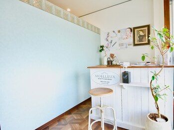 ビューティ ケア ルーム メロウ(Beauty Care Room Moelleux)/落ち着く店内です。