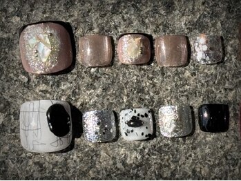 アイラッシュネイルサロン セシルビー(SECILB)/フットサンプルデザイン