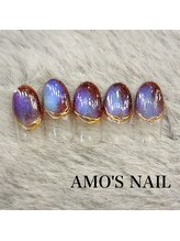 アモズネイル さっぽろ東急百貨店(AMO'S NAIL)/11000円デザイン