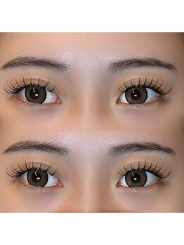 目の形にあったエクステ提案が得意