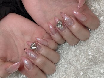 レアネイル 新宿(le'a nail)/ラメグラデーション