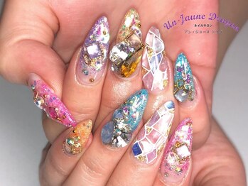 アン ジョーヌドラゴ/【ロングネイル】カラフルネイル