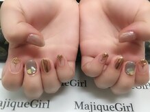 ネイルサロン マジックガール(Nail Salon MagiqueGirl)/【ミラーニュアンス】