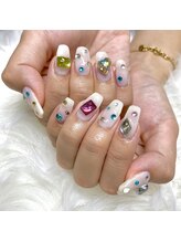 ル ミルト(Lu Mirto)/10本アート／宝石ネイル