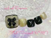 ネイルアート ジマー/フット70minart ¥7980/学割あり