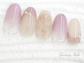 フラワー＊グラデーションNail