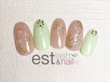 エストラッシュアンドネイル 銀座店(est lash&nail)/すずらんネイル