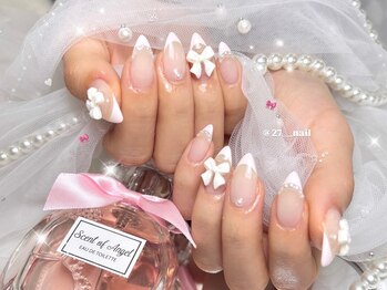 ベルグローアルファネイル(BELLE GROW ALPHA NAIL)/パステル☆フレンチネイル
