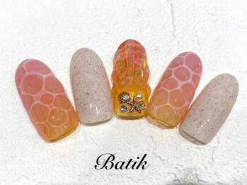 バティックネイル 川崎店 ネイル アイラッシュ(Batik Nail)/定額　新規¥7.000　リピ¥7.500