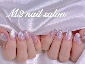 エムズ ネイルサロン(M2)/フレークマグネットネイル