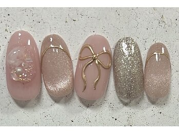 ルリアン 稲荷口/リボンネイル♪