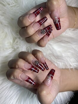 アトリエ ハチ 神戸新開地(Atelier 8)/チェックネイル