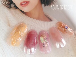 【ニュアンスネイル】