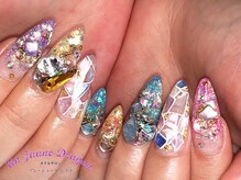 アン ジョーヌドラゴ/【ロングネイル】シェルネイル