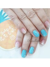 ラディアント 学芸大学(Radiant)/シェラック　夏ネイル