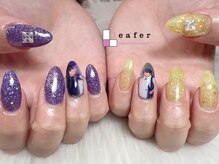 リーファネイルズ 岡山学南町店(Lea'ferNails)/プリンターネイル