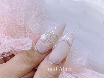 アリーズ(Allies)/イニシャルネイル