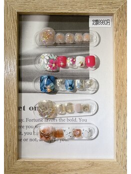 カミレ(kamille)/フットネイル定額　¥ 8980