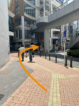 ジョイ 茅ヶ崎北口店(JOY)/JR茅ヶ崎駅からの道順