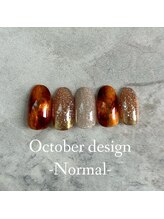 エトワールネイル 高崎筑縄町店(Etoile nail)/25年10月ハンドノーマル定額