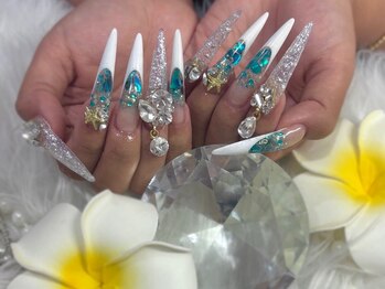 エム(Emu)/シェル埋め込みフレンチ☆