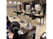 REINA’S nail SORAの雰囲気(ヘアサロンSORAの中にブースがあります)