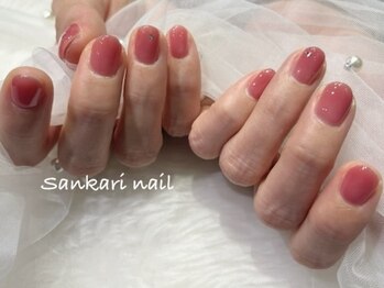 サンカリネイル バイ ヴァラ 新居浜 船木店(sankari nail by VALLA)/大人かわいい/オフィスネイル