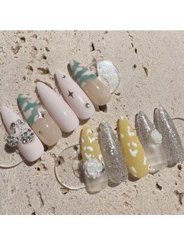 ケソン ネイル スタジオ(qeson nail studio)/【Y2K】ピックアップ.*