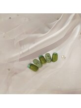 メルネイル(MELL-NAIL)/きらきらニュアンスネイル…。