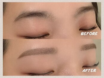 アイブロウサロンbrowme大宮東口店/アイブロウWax 骨格×理想眉