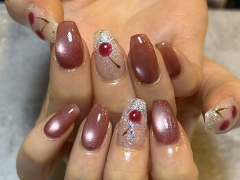 リグ 中丸子店(LIG)の写真/透け感とうるツヤの絶妙バランスで、自然なのに“可愛い”指先に♪大人気のうるちゅる仕上げ◎