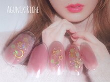 アグニークリッシェ(Agunik Riche)/【チークネイル】