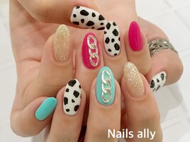 ダルメシアン×チェーン