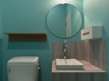 アイ ビューティー ルクール 見附店(EYE BEAUTY Le Coeur)/【Tiffany blueのお手洗い】