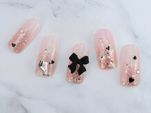 インフィニティ なんば店(Infinity)/リボンネイルパーツ×ストーン