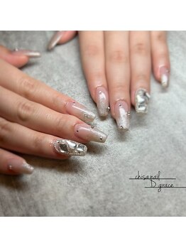 埋め尽くしネイル☆