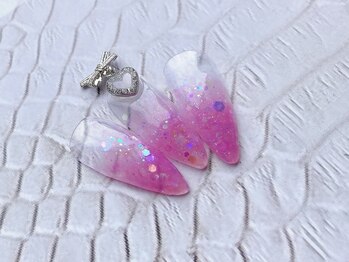 ジェムネイル(gem nail)/定額デザインラメグラ7980円