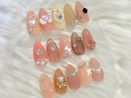 ちゅるんワンカラー*ビジュー