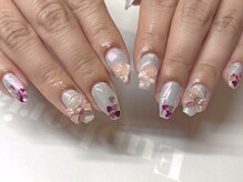 ピョルネイル 浦和(Byul Nail)/ハートのほろネイル