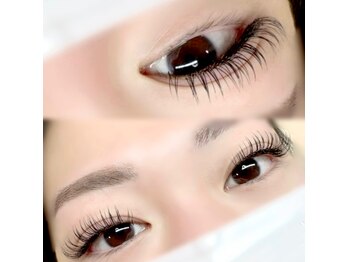 シャルム エスボーテ(charme Esbeaute)/LEDマツエク(フラットラッシュ)