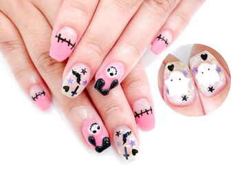 ネイルコレクション ベビーピンク(Baby Pink)/ジェルアート放題☆ハロウィン
