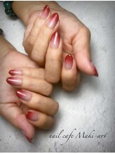 ネイルカフェ マキアート(nail cafe Maki art)/ワンカラー+グラデーション