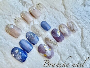 ブランシェネイル(Branche Nail)の写真/目にするたび嬉しくなる魅力的なお手元で気分UP♪華やかで可愛い、理想の指先に仕上げます☆