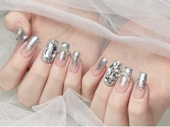 ナユキネイル 渋谷店(NA.YUKI NAIL)/キラキラネイル