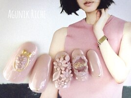 【レリーフネイル】