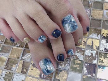 ネイルエルーシェ 立川店(Nail Ercher)/大理石ネイル