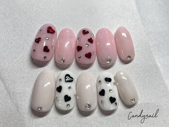 ネイルサロン キャンディネイル(Candy Nail)/ハートネイル