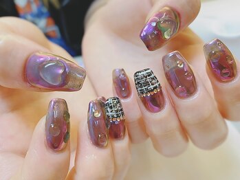 ドロッセル(Drossel)/うるうる大人オーロラネイル